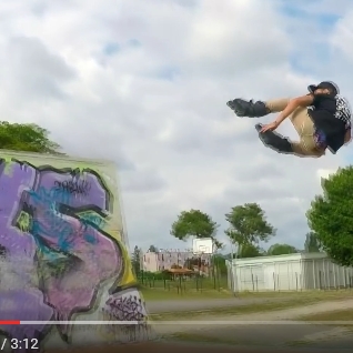 Vidéo Martin Barrau at PEssac Skatepark